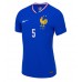 Frankreich Jules Kounde #5 Heimtrikot EM 2024 Kurzarm